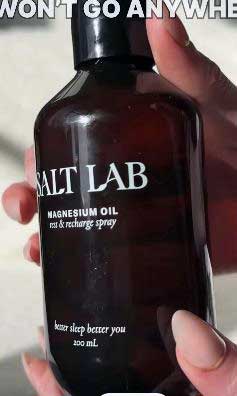 Salt Lab Magnesium Oil Spray
