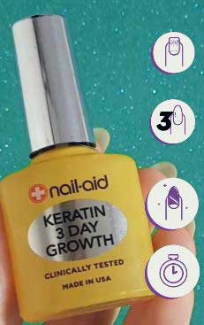 Nail Aid Keratin 3 Day Growth