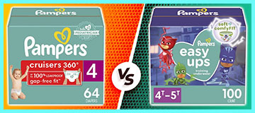 Pampers Easy Ups Vs. Cruisers 360