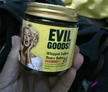 Evil Goods Whipped Tallow Honey Balm