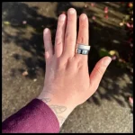 Oura Ring Silver Vs. Brushed Silver