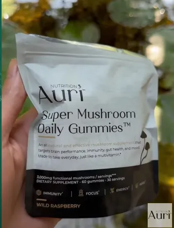 Auri Super Mushroom Daily Gummies
