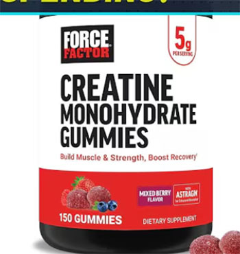 force factor creatine gummies 