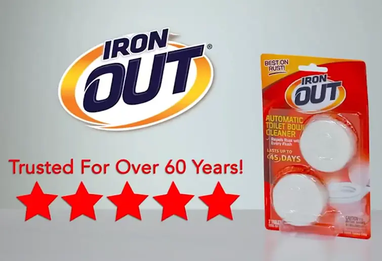 IRON OUT Toilet Bowl Cleaner
