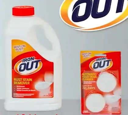 IRON OUT Toilet Bowl Cleaner
