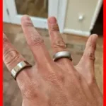 Oura Ring Brushed Titanium Vs. Silver