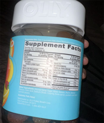 Olly Prenatal Vitamins