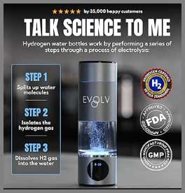 Evolv Hydrogen Water Bottle