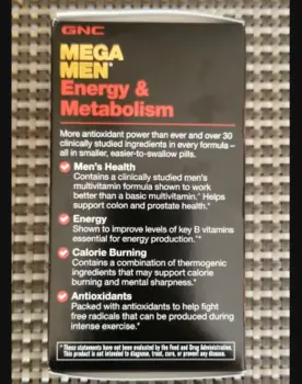 GNC Energy and Metabolism
