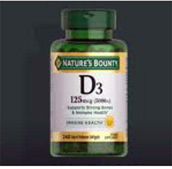 nature's bounty vs. nature made vitamin d3