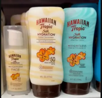 Hawaiian Tropic Suntan Lotion