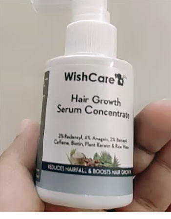 wishcare hair growth serum reviews