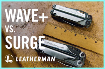 Leatherman Surge Vs. Wave Plus