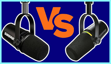 Shure MV7 vs. MV7+