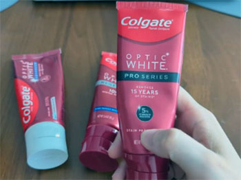 Colgate Optic White Renewal Vs. Pro Series