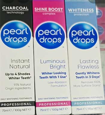 Pearl Drops Strong Polished White Toothpaste
