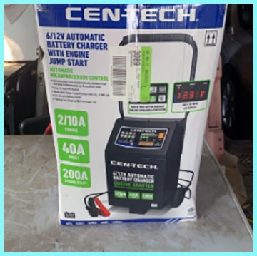 Cen Tech Battery Charger