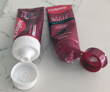 Colgate Optic White Renewal Vs. Pro Series