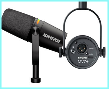 Shure MV7+