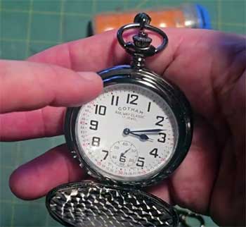 Gotham Pocket Watch