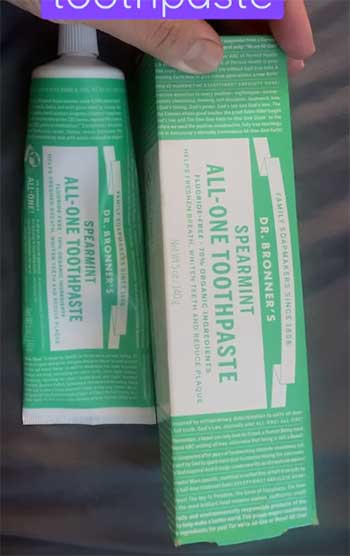 Dr Bronner Toothpaste