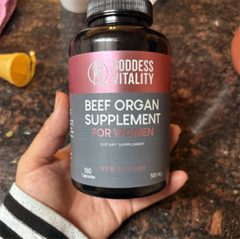 Glowing Goddess Beef Organ Supplement