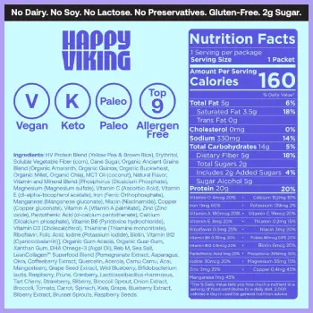 Happy Viking Protein Shake