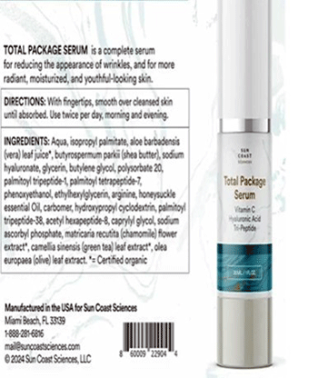 Suncoast Sciences Total Package Serum 