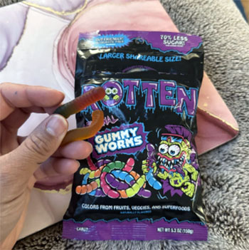 Rotten Gummy Worms
